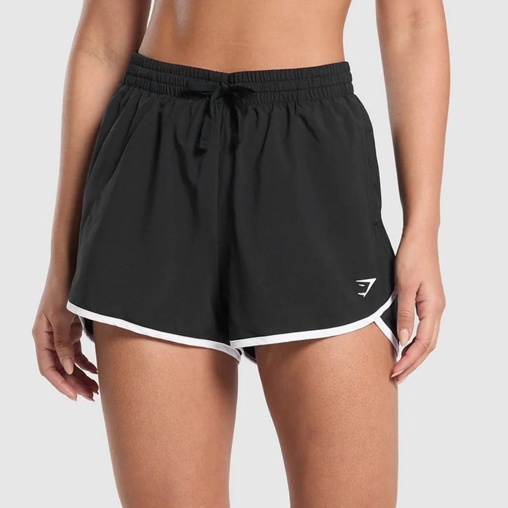 Women's Black Athletic Shorts
